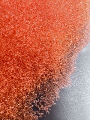 chất lượng  Orange Plastic Blasting Media 0.5mm  Round Polyamide Polishing Sands nhà máy sản xuất