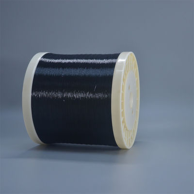 0.25mm Đen polyester đơn sợi PET đơn sợi vải đan vải tay áo