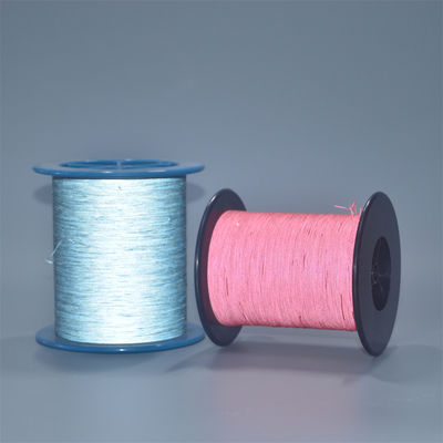0.50mm sợi phản xạ màu đỏ cho quần áo an toàn mặc và bảo vệ dây đai vải