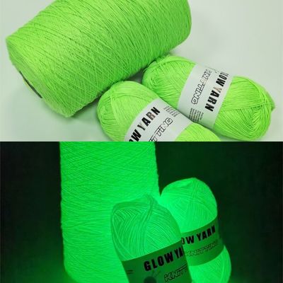 150D-900D Glow Dark Yarn Multi Color Thread Thêu