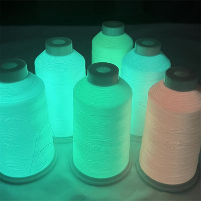 150D-900D Glow Dark Yarn Multi Color Thread Thêu