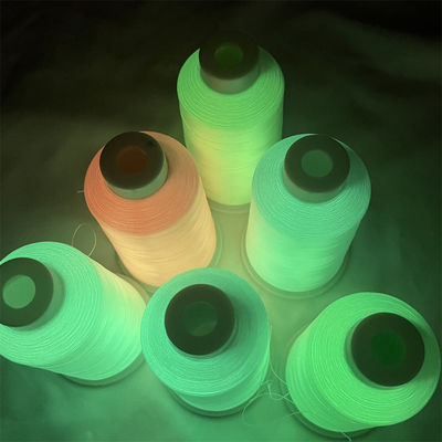 150D-900D Glow Dark Yarn Multi Color Thread Thêu