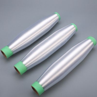 Sợi đơn sợi PET polyester tái chế 50D Màu trắng