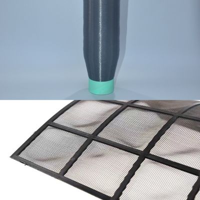 Đen PP Polypropylene Monofilament Lan 0.15mm Bộ lọc điều hòa không khí
