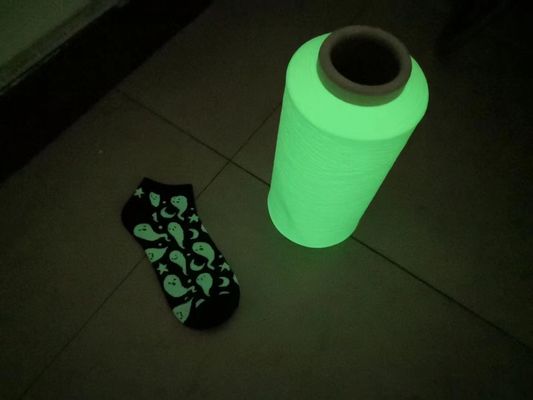 Đèn sáng trong thêu sợi sợi thêu màu tối sợi dệt sáng sợi dệt polyester sợi dệt sáng