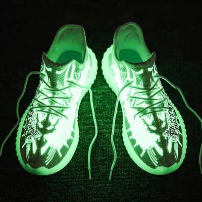 2MM Glow Dark Yarn Duration Thread Polyester vật liệu an toàn cho da