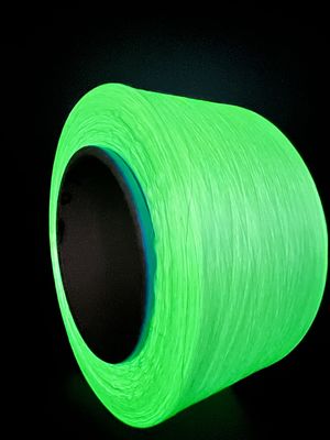 Green Glow Yarn For Crocheting 8 Hours Glowing Time Da an toàn