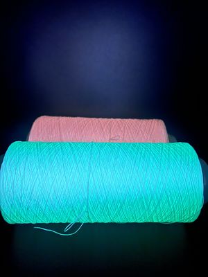 450D Diy Glow Yarn Đen quang màu trắng tự nhiên