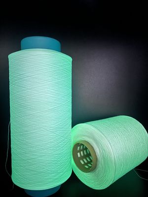 Polyester sáng Diy sáng sợi FDY Fluorescent đan giày trên