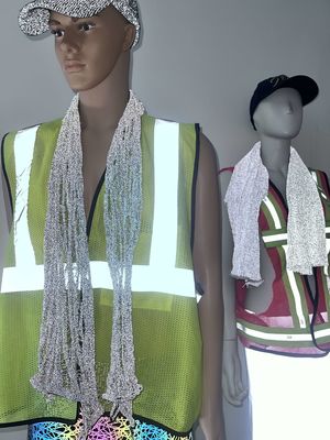 Sợi phản xạ vải phản xạ cao dây dệt phản xạ mũ phản xạ