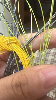 Polyester phủ sợi PVC Stirling sợi tùy chỉnh sợi phủ sợi may sợi sợi sáp