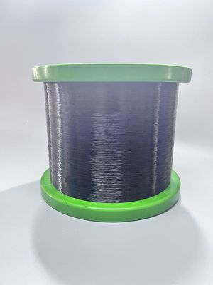 0.25mm Đen polyester đơn sợi PET đơn sợi vải đan vải tay áo