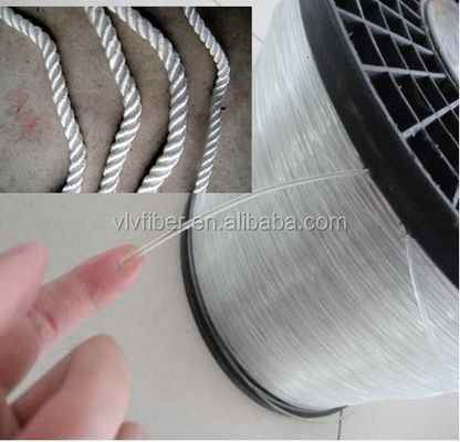 PP Monofilament Yarn 0.18MM 0.26MM Anti-Pilling Polypropylene Monofilament Yarn for Knitting and Weaving