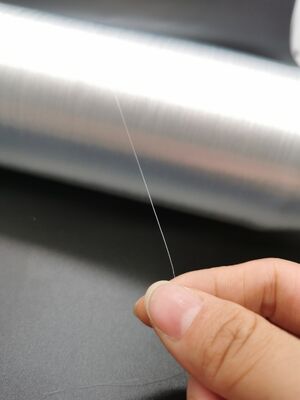 Vòng tay đan xen PET 0,25mm Đen polyester chống cháy Monofilament Thread cho thú cưng