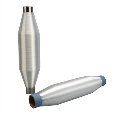 Sản xuất tại nhà máy sản xuất 0,06MM 30d / 1 0,05MM 20D / 1 Đèn sáng Polyester Monofilament 25D / 1F cho váy cưới Pet Monofilament