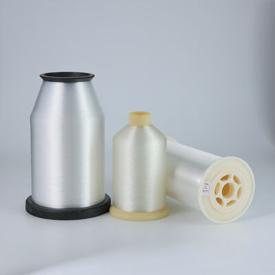 Lưỡi phích Đỏm màu đen tinh khiết PET Mono Filament Yarn Knitting Weaving Monofilament Polyester Yarn Expandable Lưỡi phích