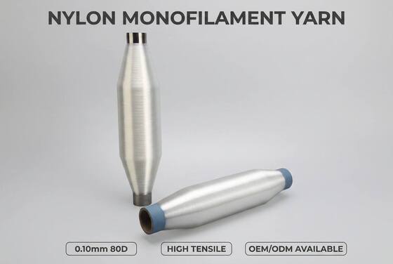 0.15MM 0.18MM 0.20MM 100G 200G 400G 1000G Nylon Polyamide MONO Yarn Factory bán trực tiếp