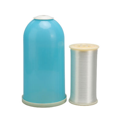 Nhà máy chất lượng hàng đầu bán nylon polyamide monofilament sợi xuyên suốt vô hình thêu sợi 0.12mm PA6 monofilament sợi